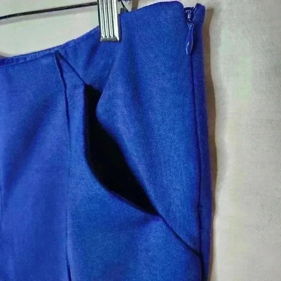 I.N.C international concepts royal blue ponte pants size 6 - Picture 3 of 5